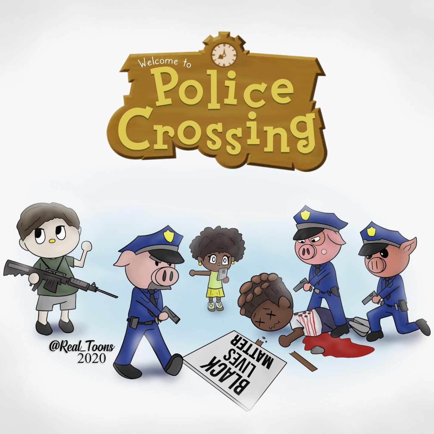 Welcome to police crossing